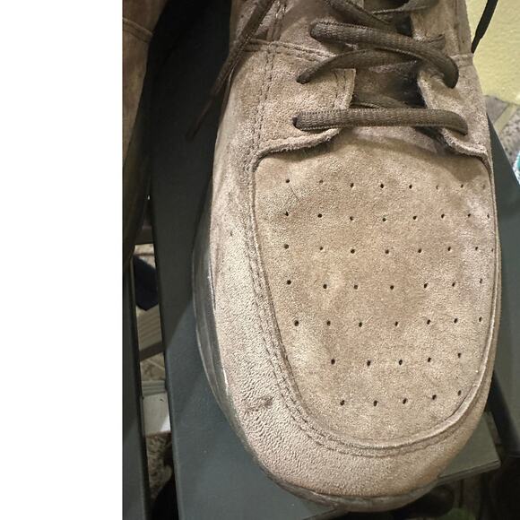 Propet Brown men’s lace up suede leather shoes 10.5 - Picture 12 of 14